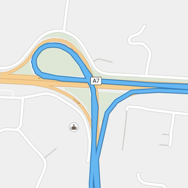 Detailscreenshot einer trackiwi Routenaufzeichnung