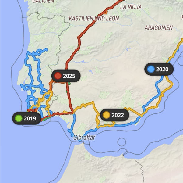 Detailscreenshot einer trackiwi Routenaufzeichnung